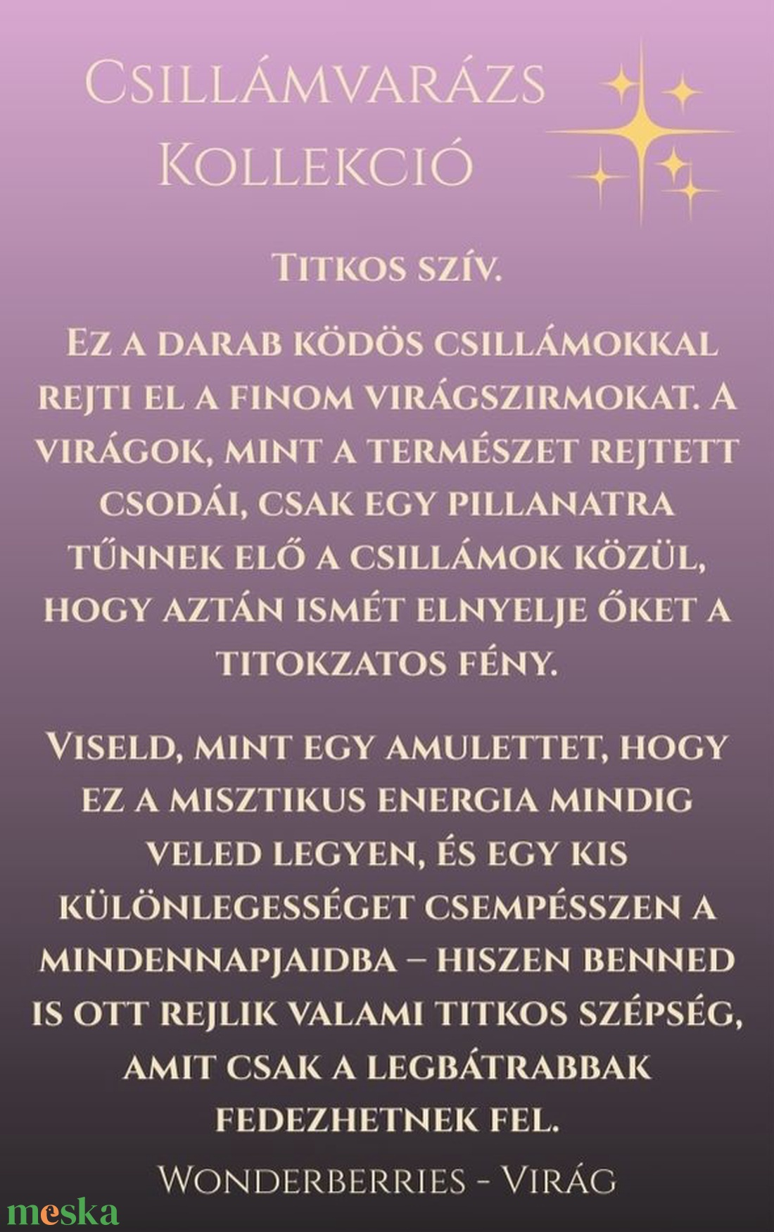 Titkos Szív fülbevaló - Csillámvarázs Kollekció - ékszer - fülbevaló - lógó fülbevaló - Meska.hu