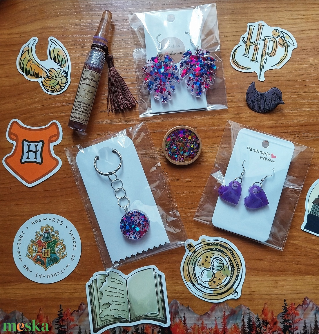 Harry Potter - Varázsvilág ékszercsomag - ékszer - ékszerszett - Meska.hu