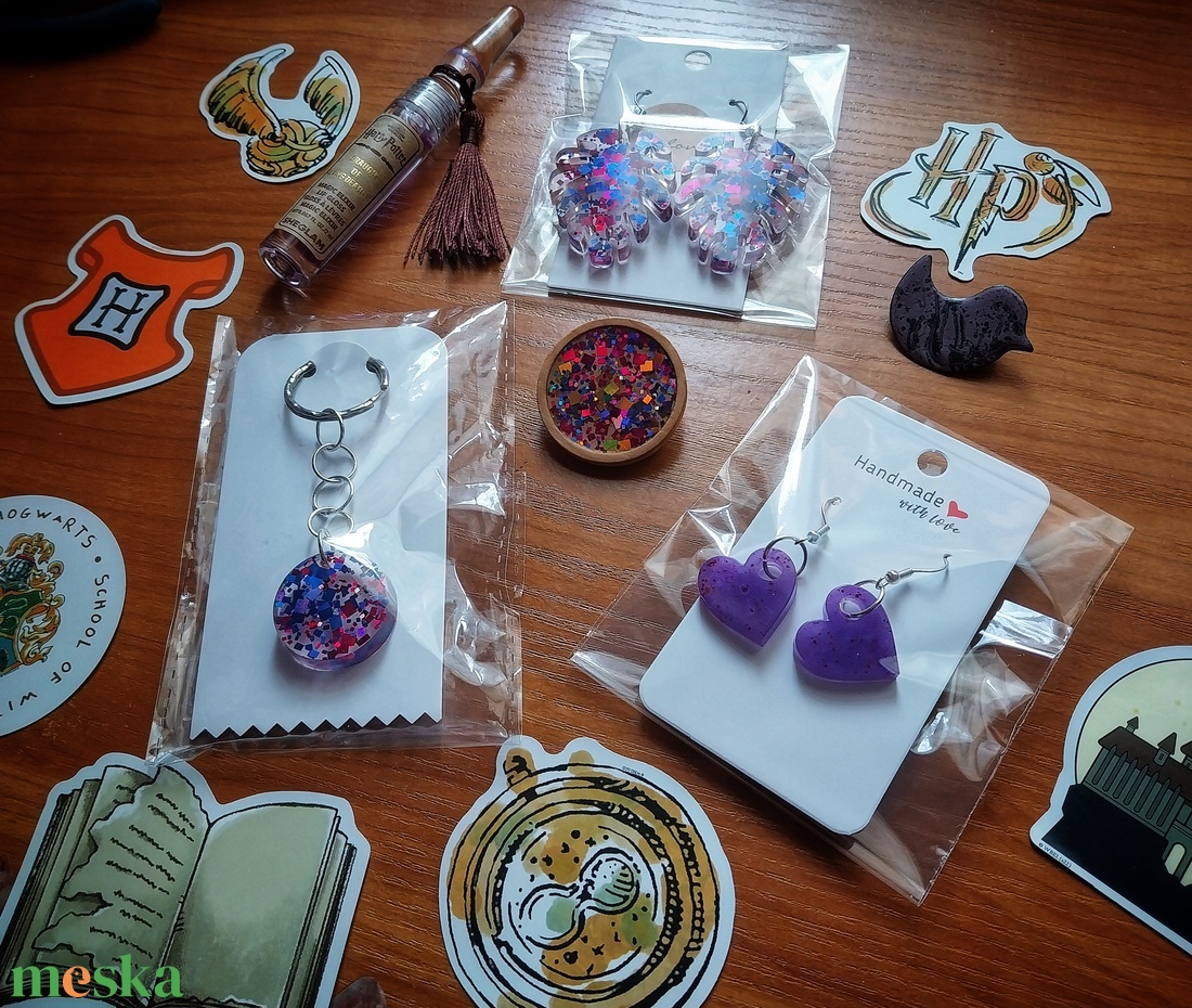 Harry Potter - Varázsvilág ékszercsomag - ékszer - ékszerszett - Meska.hu