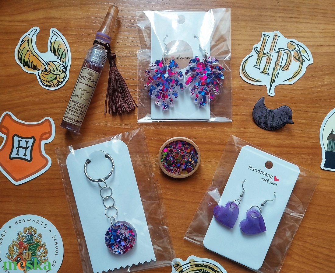 Harry Potter - Varázsvilág ékszercsomag - ékszer - ékszerszett - Meska.hu