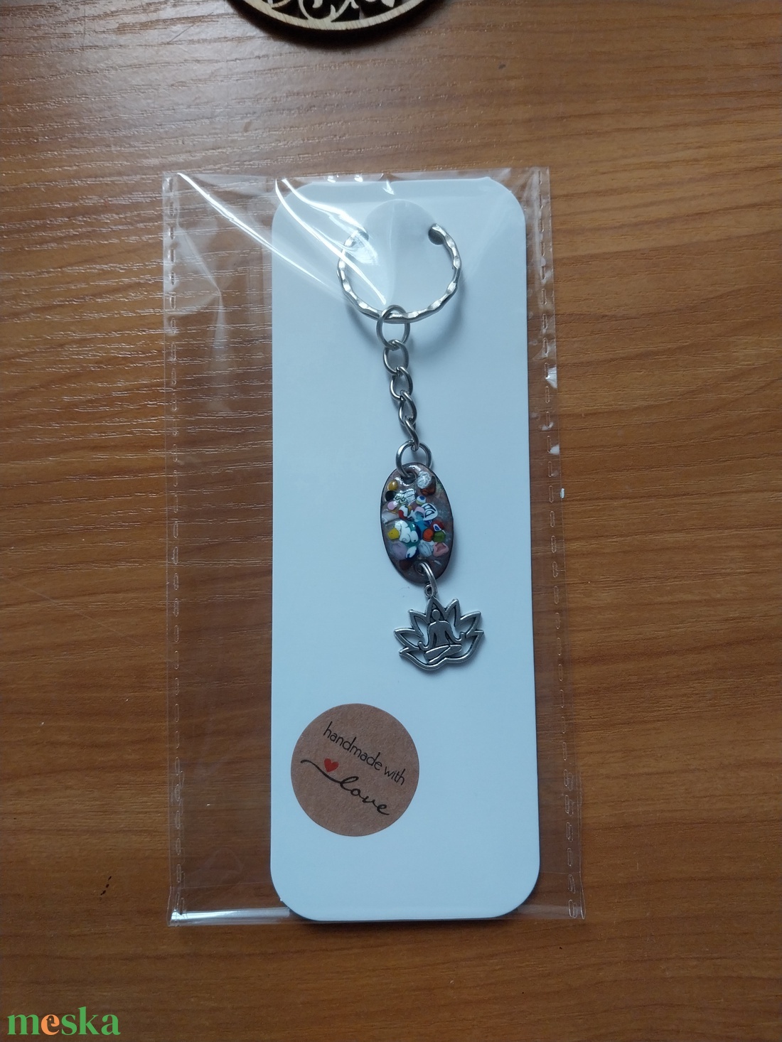 Jógi Színes Tűzzománc Kulcstartó - táska & tok - kulcstartó & táskadísz - kulcstartó - Meska.hu