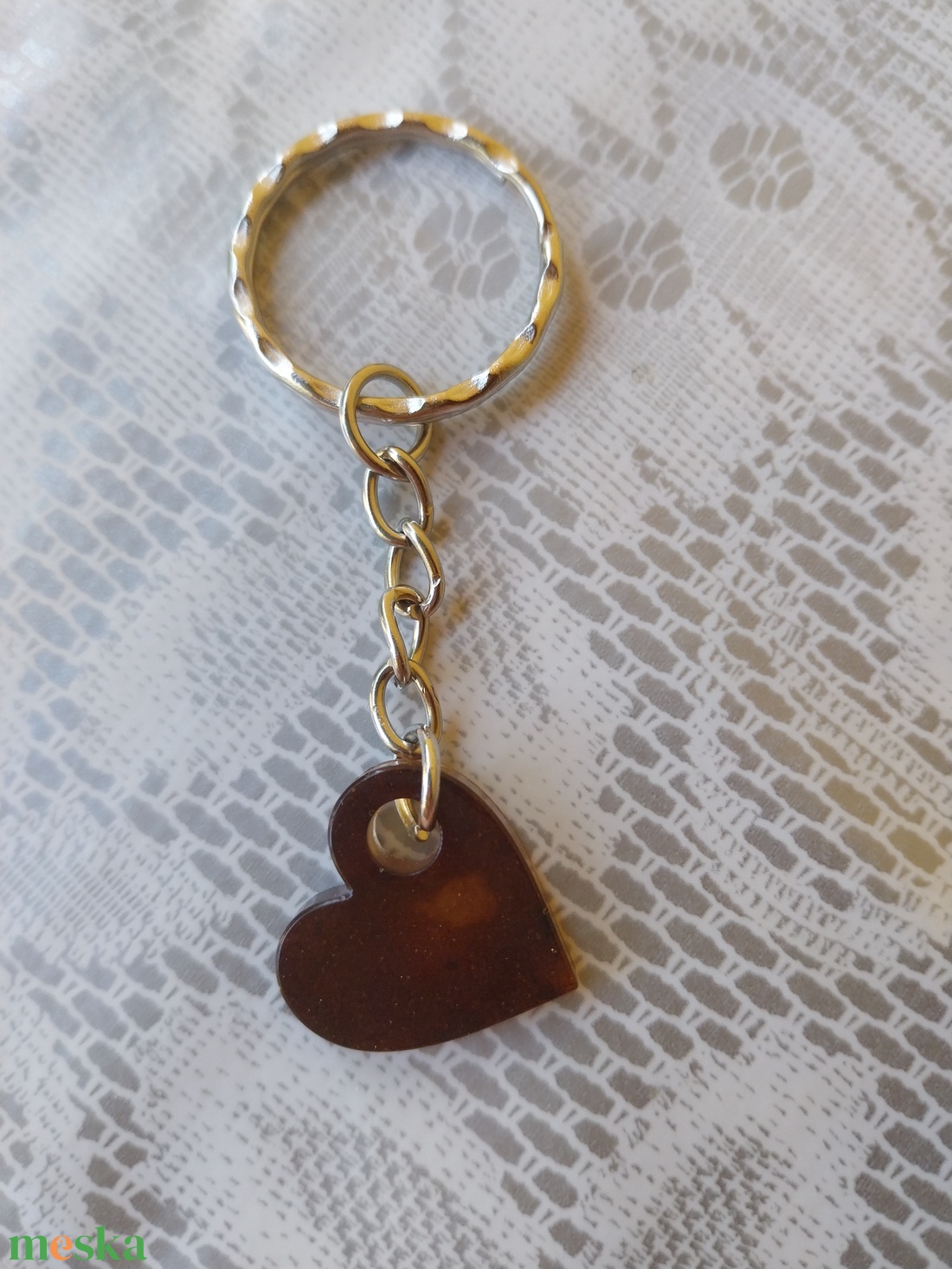 Természetközeli Szív kulcstartók - Növényi Talizmánok Kollekció - táska & tok - kulcstartó & táskadísz - kulcstartó - Meska.hu