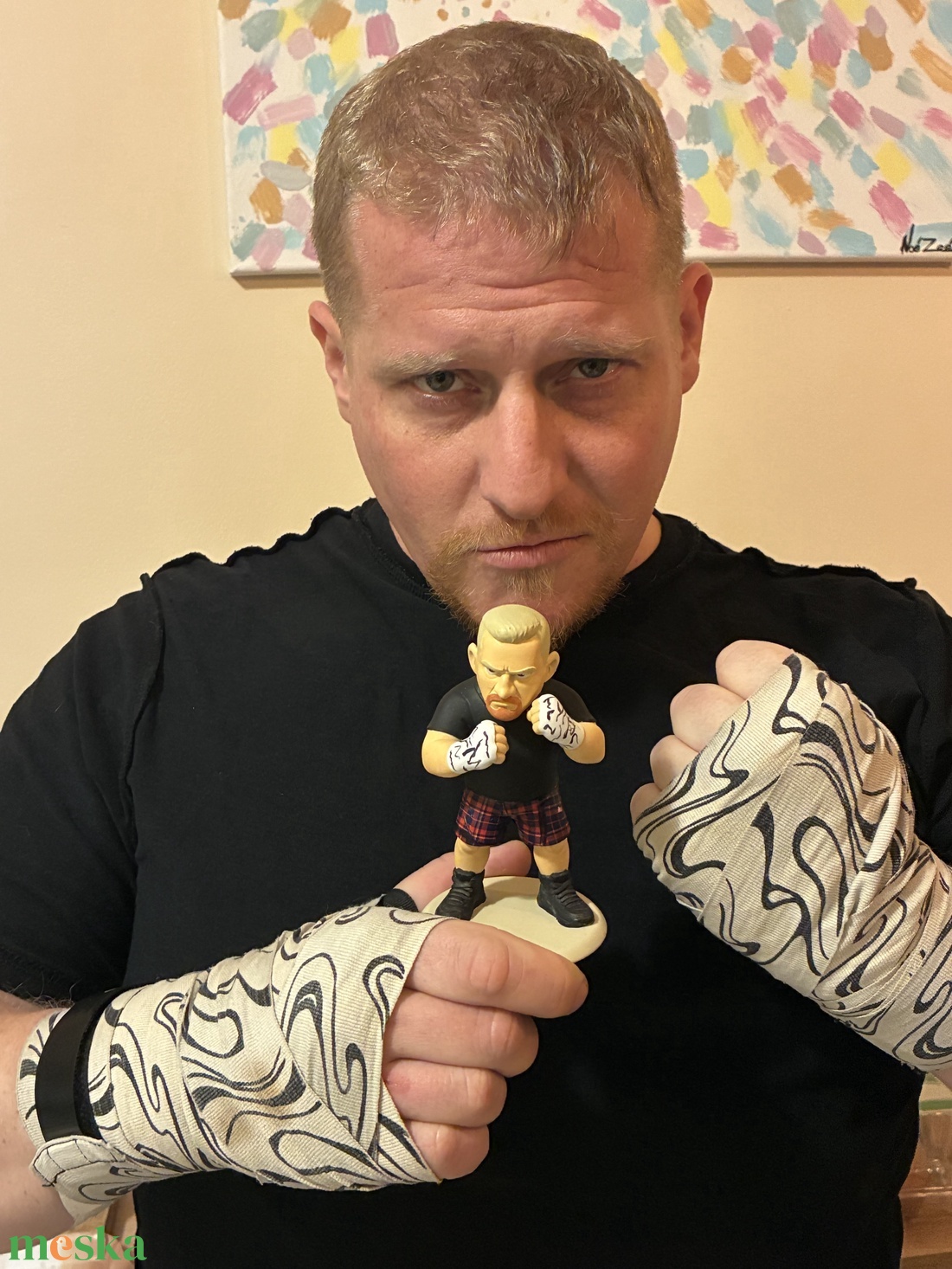 Egyedi Pixar-stílusú figura � rólad, kézzel festve - otthon & életmód - dekoráció - dekoratív figurák és szobrok - Meska.hu