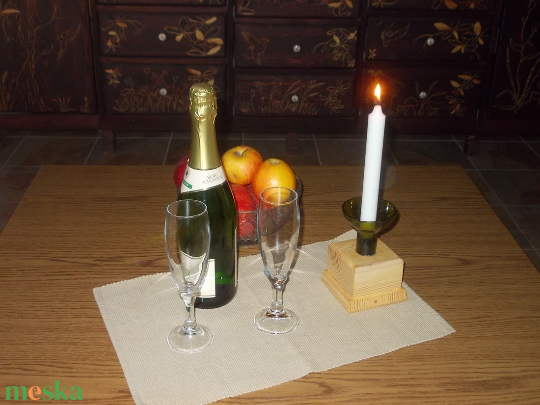 Gyertyatartó - otthon & életmód - gyertya, illat, aroma - gyertyatartó - Meska.hu