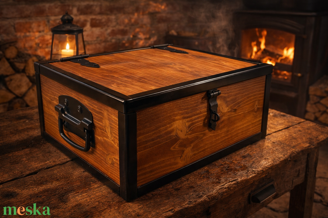 Láda ,kincses l�da ,tároló dobozka  - otthon & életmód - tárolás & rendszerezés - láda - Meska.hu