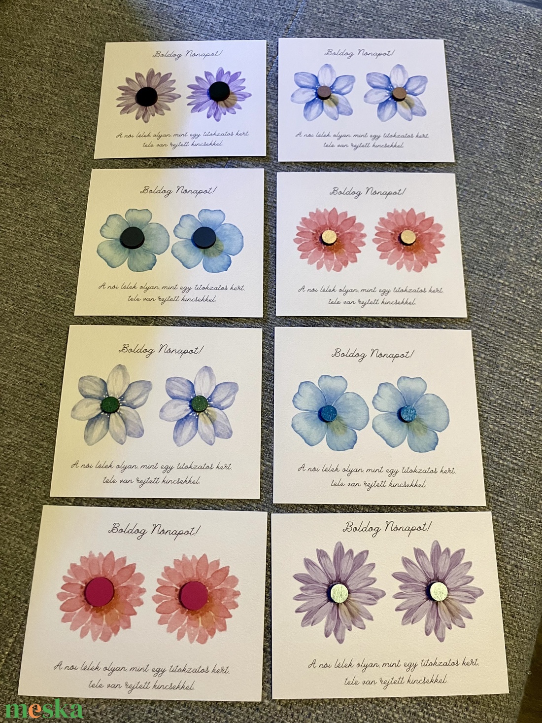 Nőnapi kiadás-bedugós fülik - ékszer - fülbevaló - fülékszer - Meska.hu