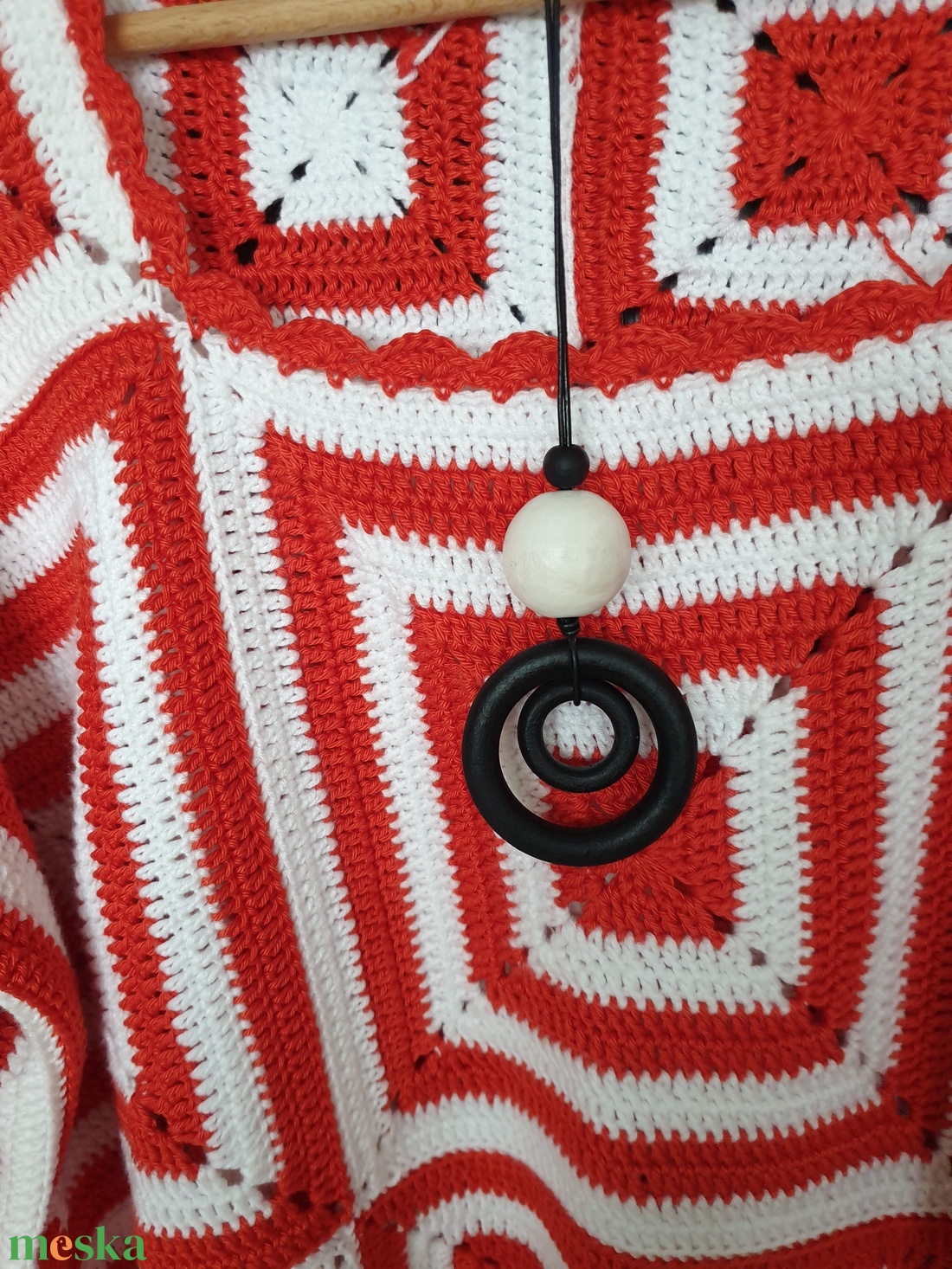 Horgolt felső - ruha & divat - női ruha - blúz - Meska.hu