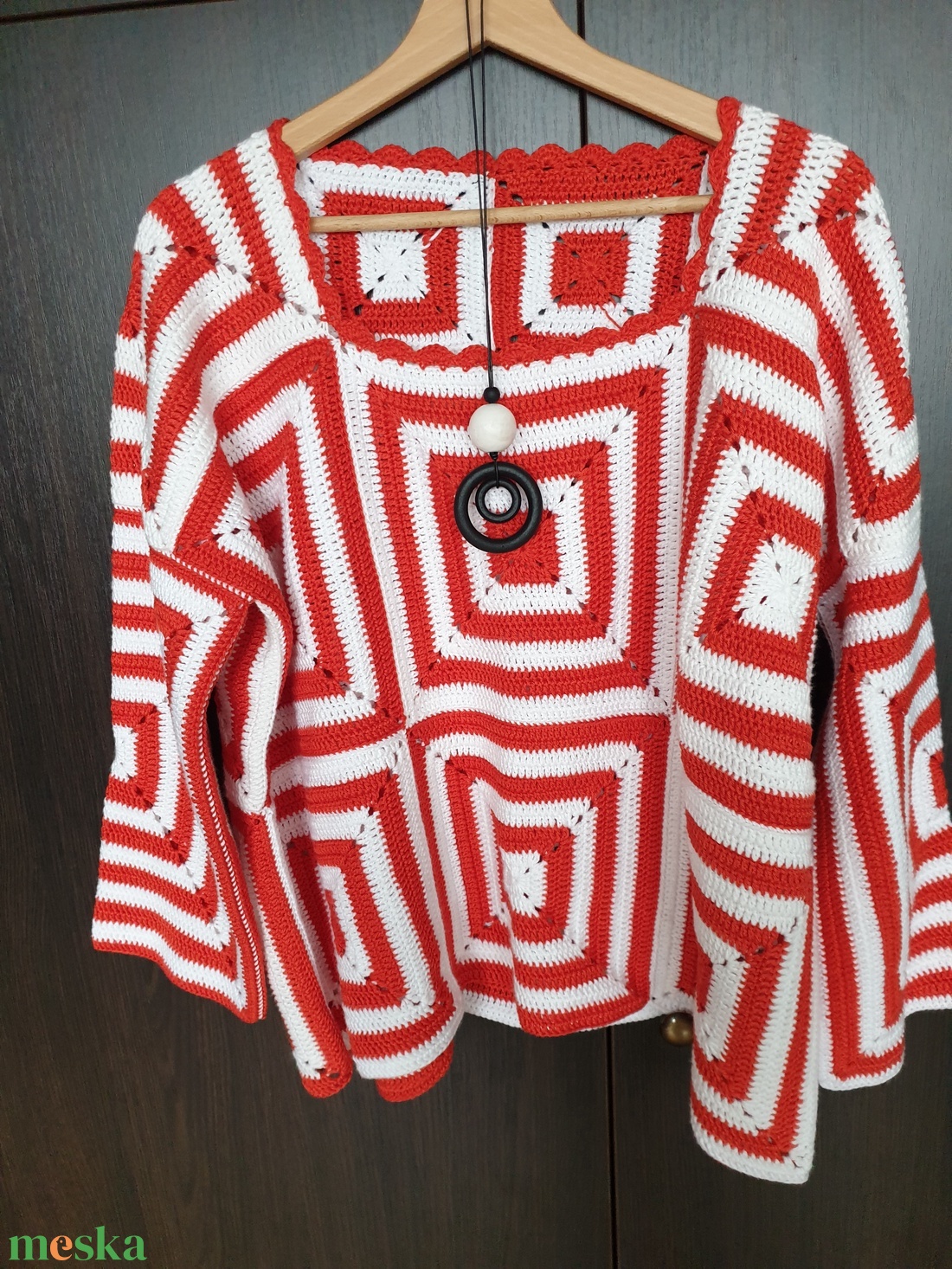 Horgolt felső - ruha & divat - női ruha - blúz - Meska.hu