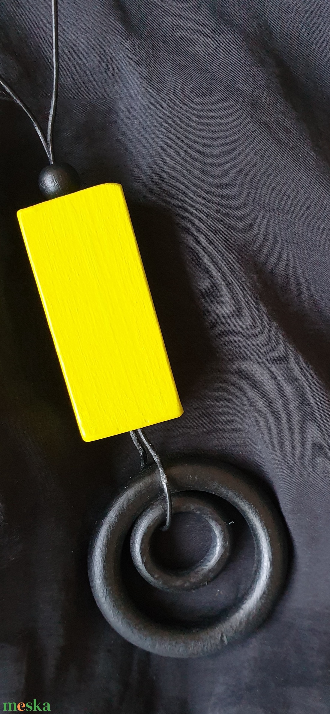 Fa minimalista nyaklánc - ékszer - nyaklánc - gyöngyös nyaklánc - Meska.hu