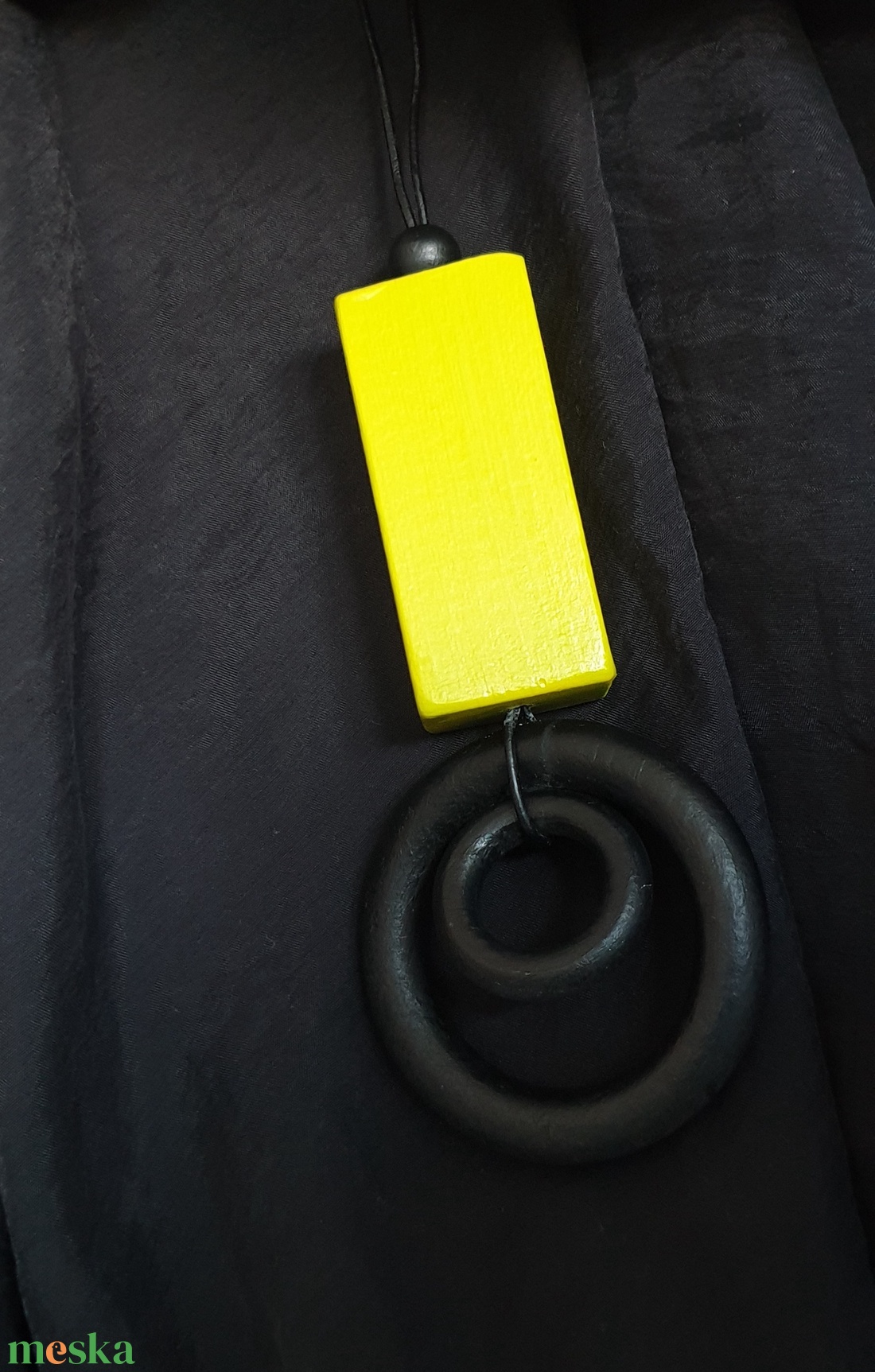 Fa minimalista nyaklánc - ékszer - nyaklánc - gyöngyös nyaklánc - Meska.hu