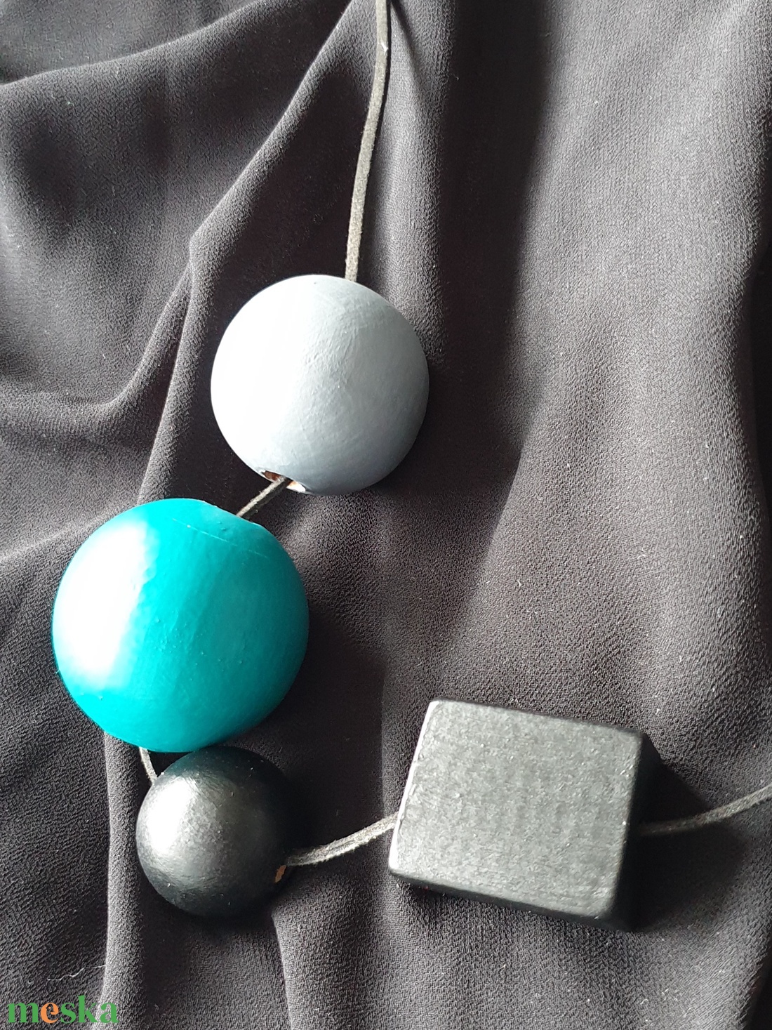 Fa nyaklánc - ékszer - nyaklánc - bogyós nyaklánc - Meska.hu