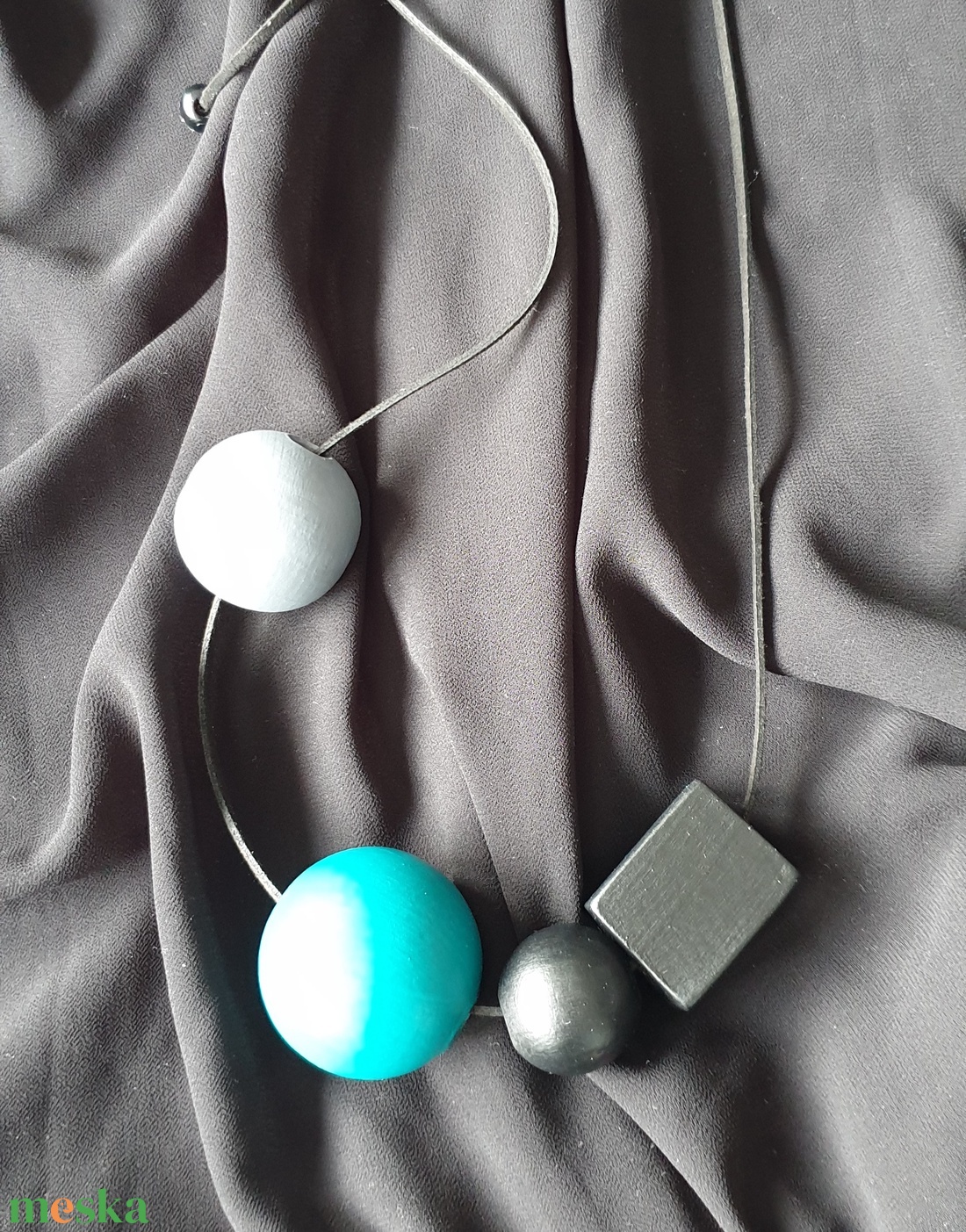 Fa nyaklánc - ékszer - nyaklánc - bogyós nyaklánc - Meska.hu