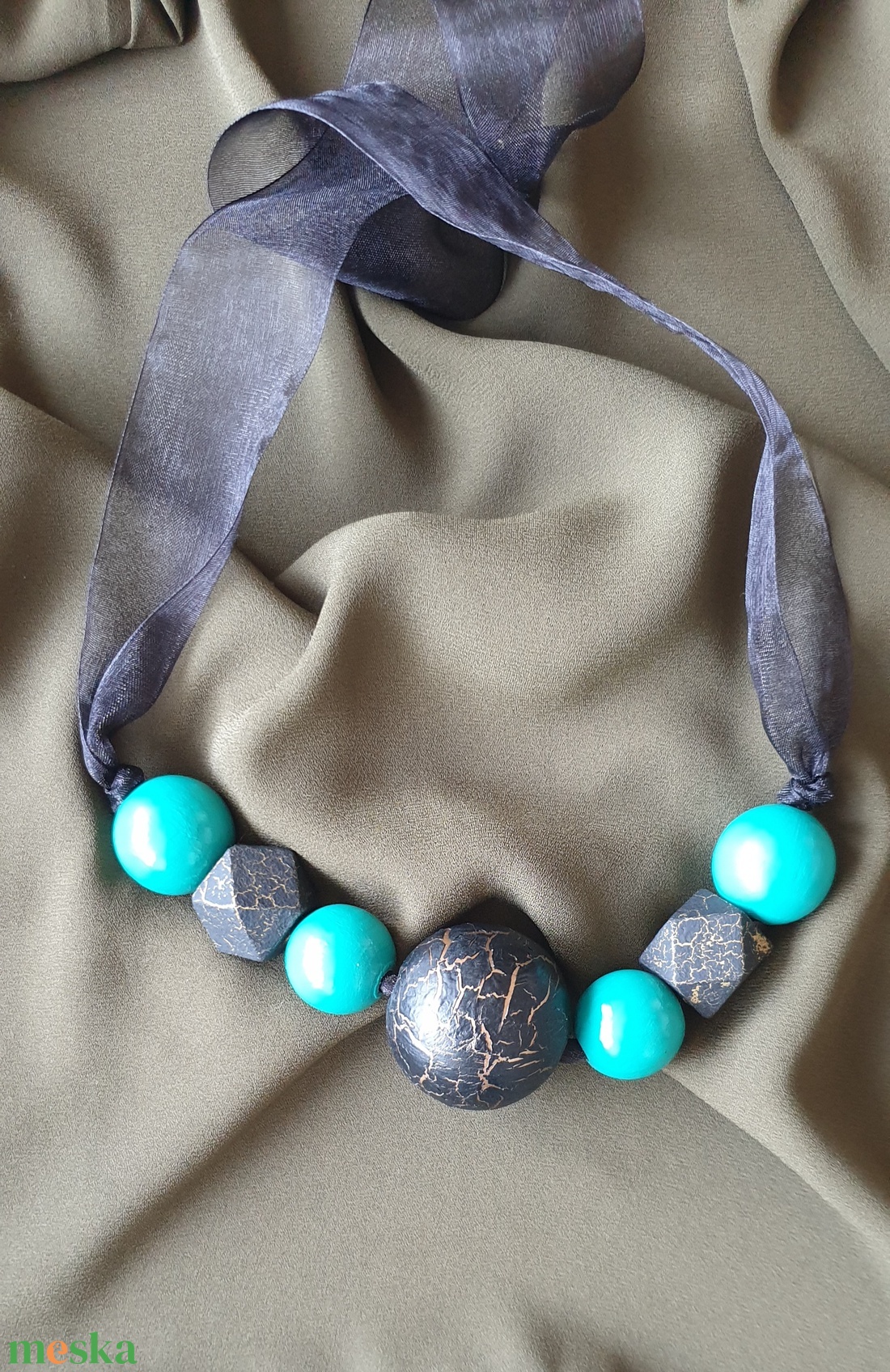 Fa bogyós nyaklánc - ékszer - nyaklánc - bogyós nyaklánc - Meska.hu