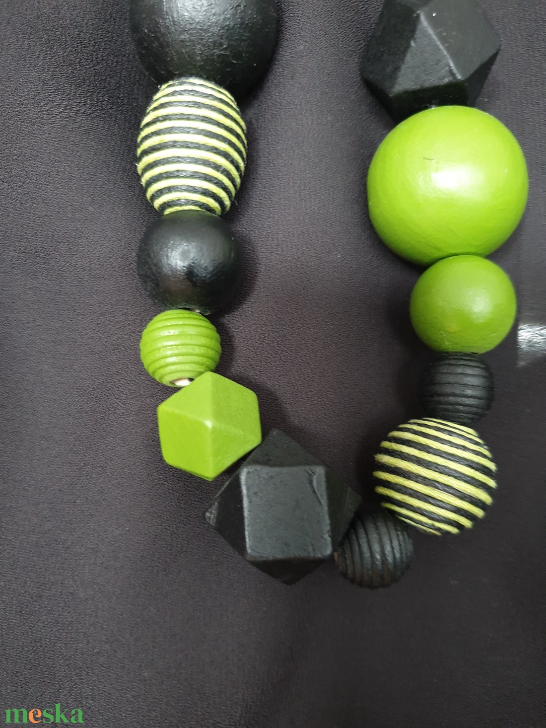 Fa nyaklánc - ékszer - nyaklánc - bogyós nyaklánc - Meska.hu