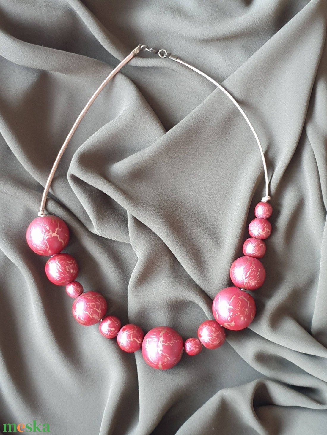 Fa bogyós nyaklánc - ékszer - nyaklánc - bogyós nyaklánc - Meska.hu