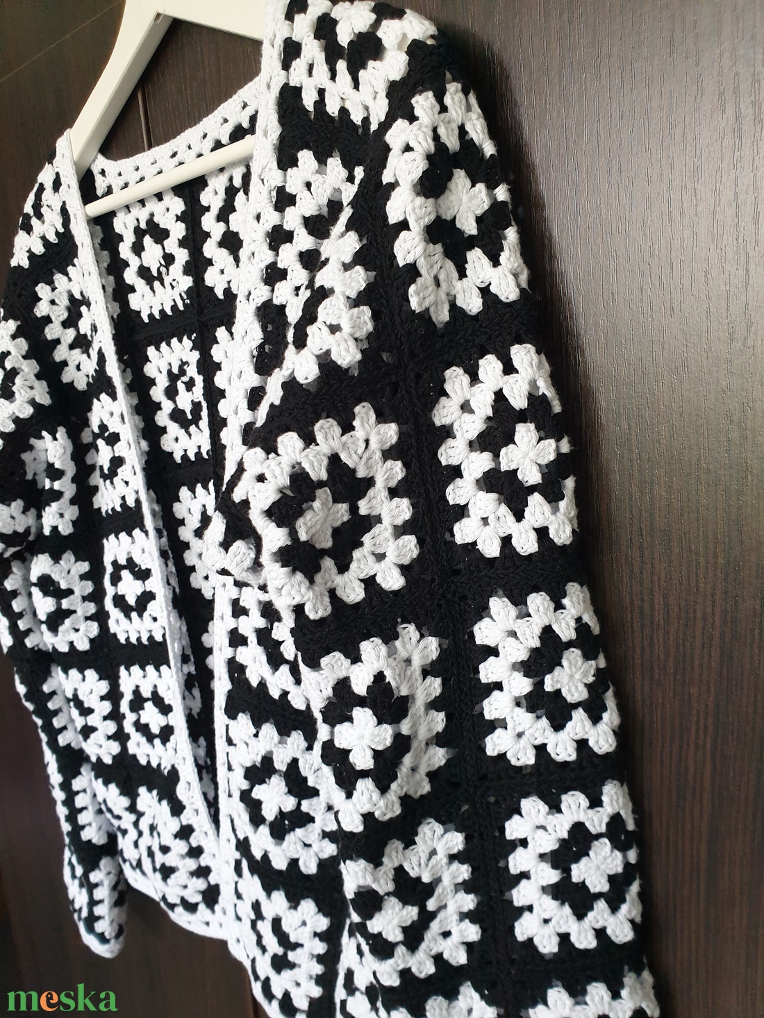 Horgolt kardigán - ruha & divat - női ruha - kardigánok - Meska.hu