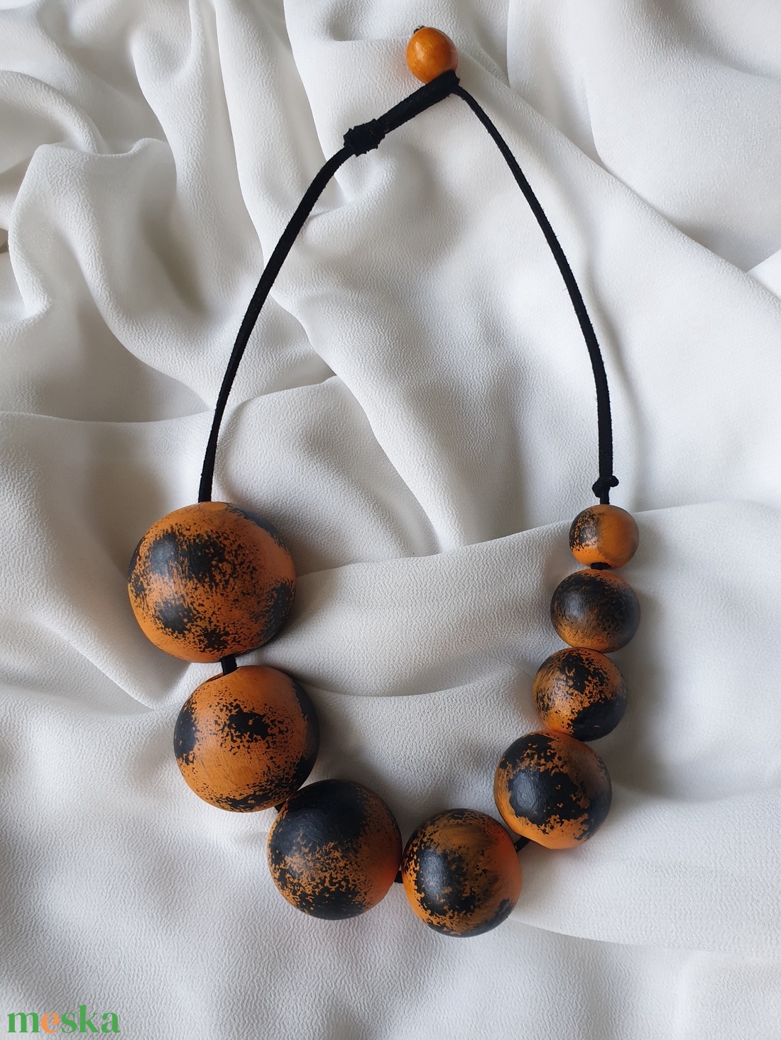 Fa statement nyaklánc - ékszer - nyaklánc - statement nyaklánc - Meska.hu