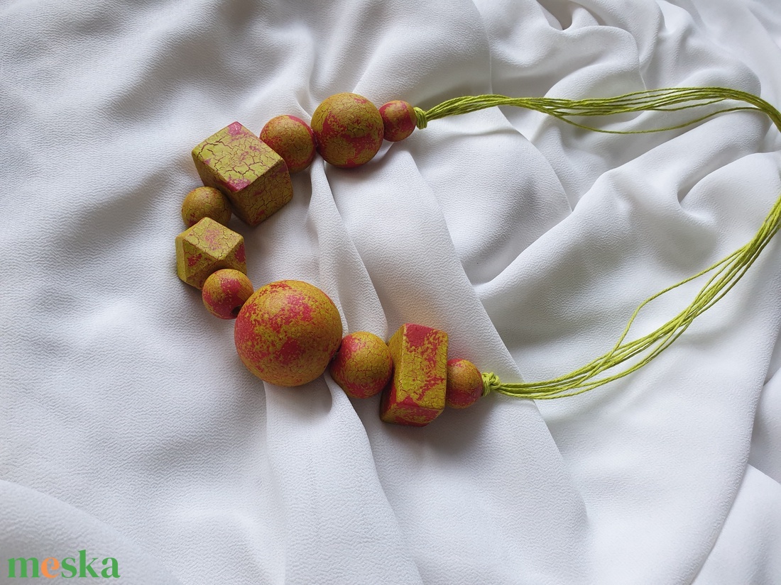 Fa SUNBUSRT nyaklánc - ékszer - nyaklánc - statement nyaklánc - Meska.hu