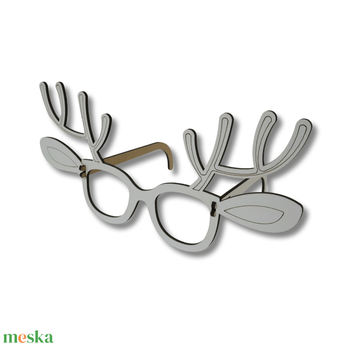 Rénszarvas party szemüveg - karácsony - karácsonyi lakásdekoráció - karácsonyi lakásdíszek - Meska.hu