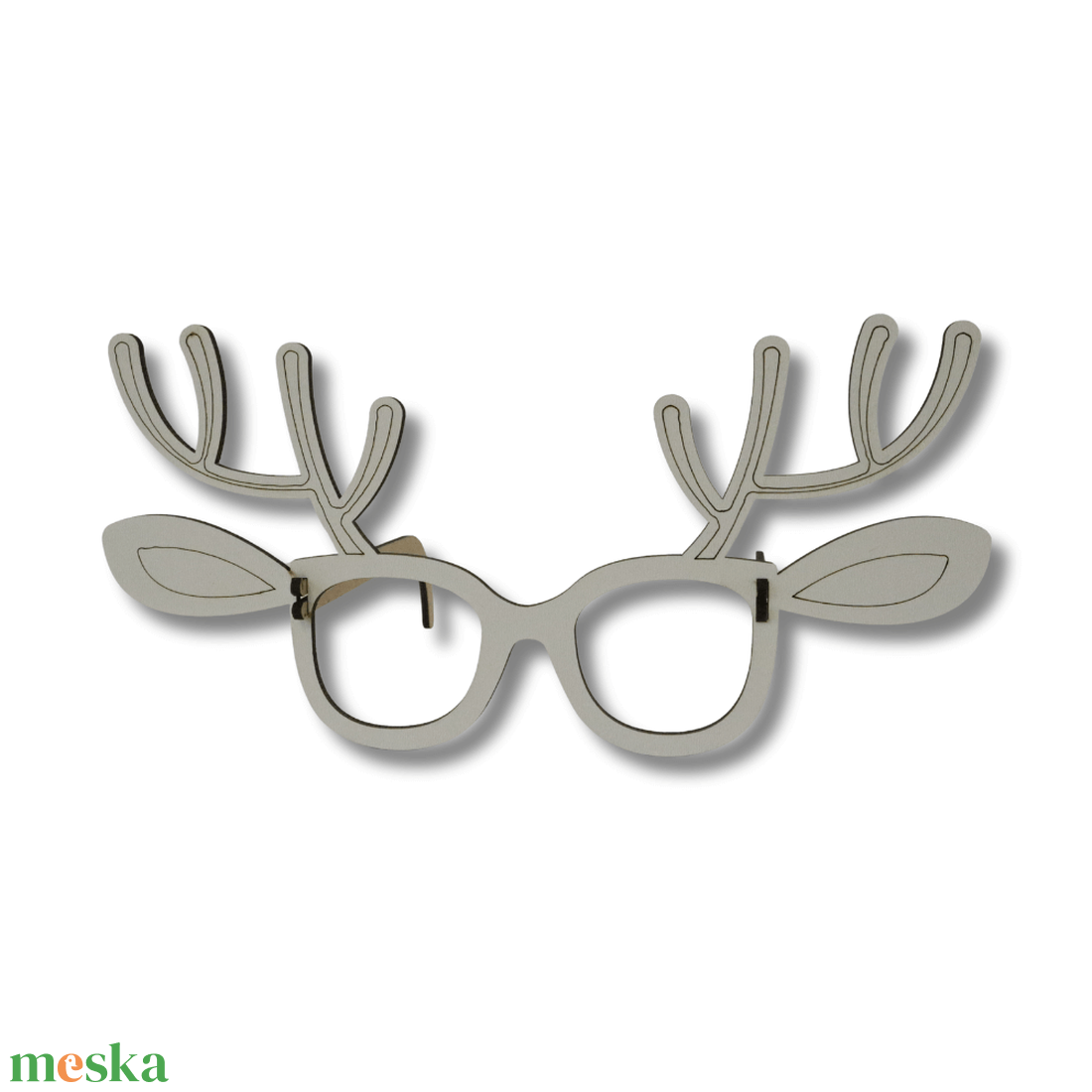 Rénszarvas party szemüveg - karácsony - karácsonyi lakásdekoráció - karácsonyi lakásdíszek - Meska.hu