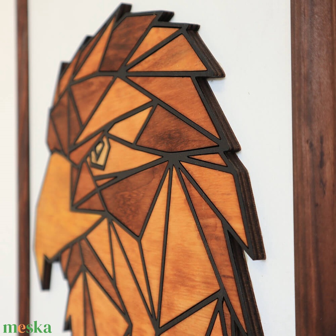 Polygon falikép lakásdekoráció - sas - otthon & életmód - dekoráció - fali és függő dekoráció - falra akasztható dekor - Meska.hu