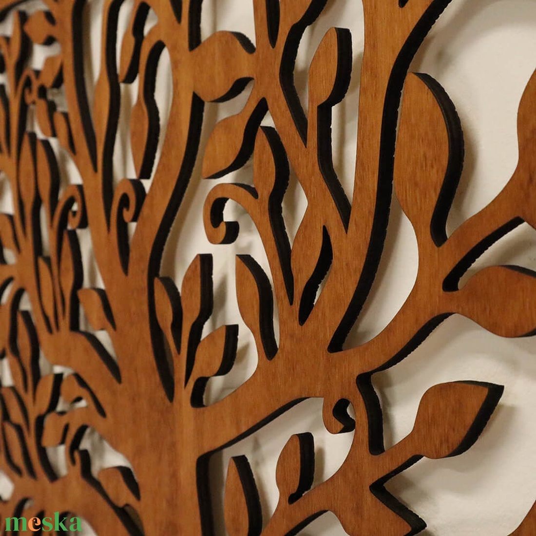 Életfa falikép - Madaras - otthon & életmód - dekoráció - kép & falikép - fából készült kép - Meska.hu