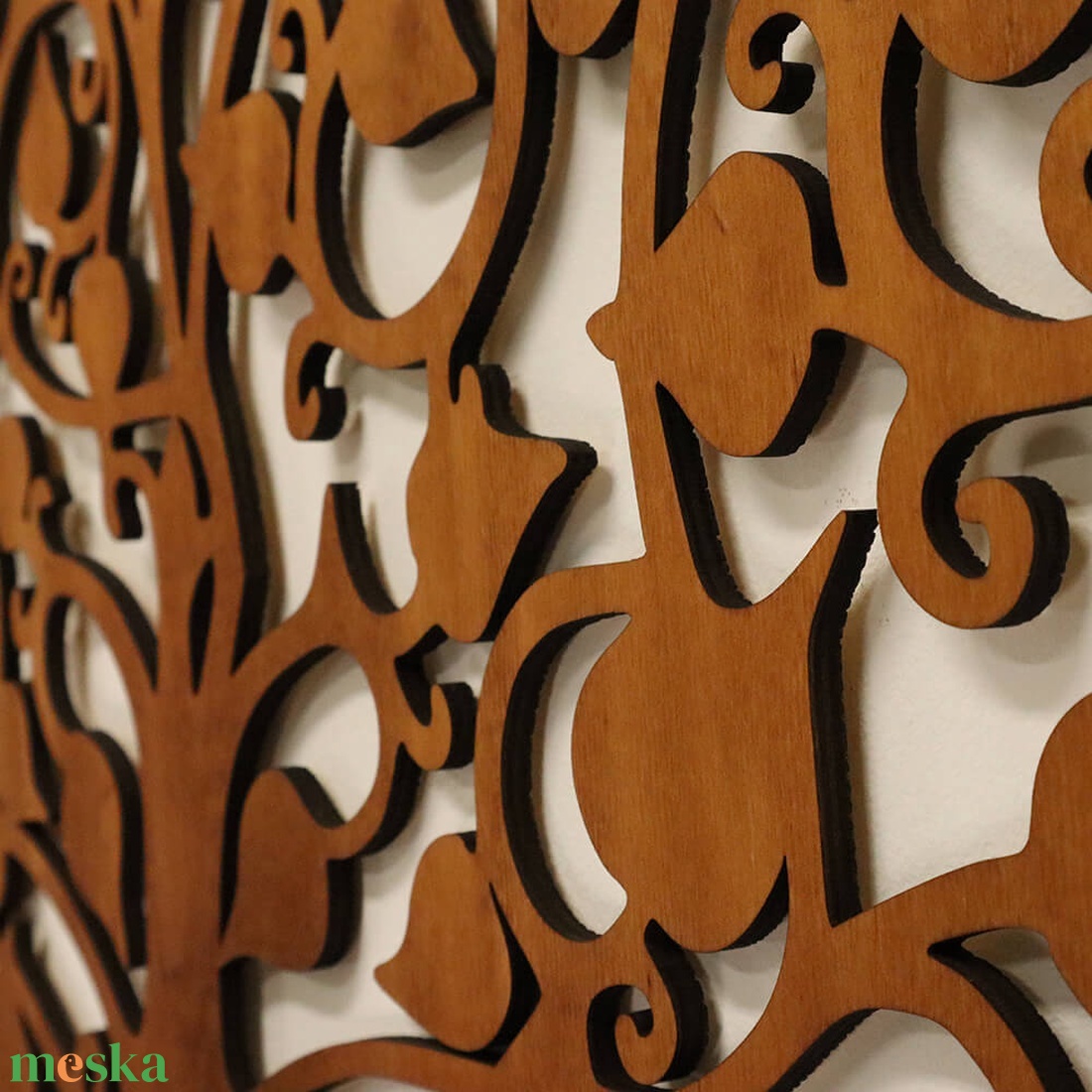 Életfa falikép - Mesefa - otthon & életmód - dekoráció - kép & falikép - fából készült kép - Meska.hu