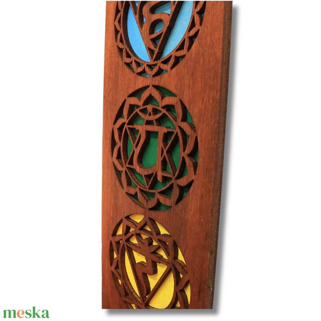 Csakra sor - nagy fali dísz - otthon & életmód - dekoráció - fali és függő dekoráció - falra akasztható dekor - Meska.hu