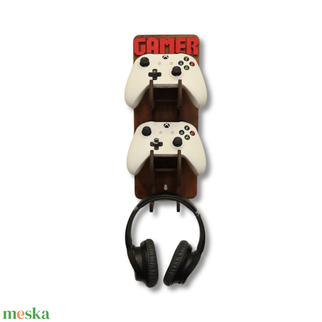 Xbox kontroller tartó - otthon & életmód - tárolás & rendszerezés - fali tároló - Meska.hu