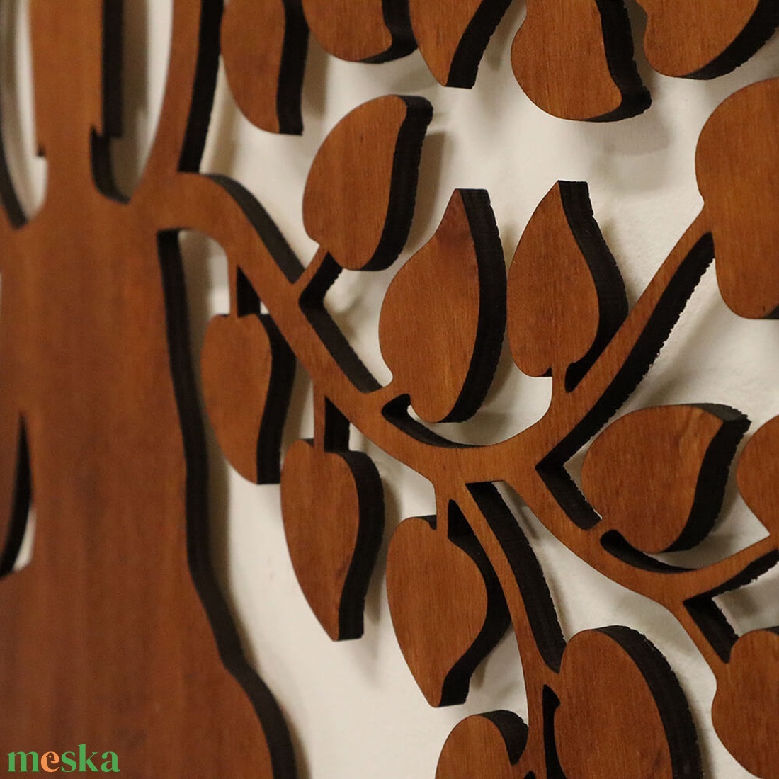 Életfa falikép - Buddhás - otthon & életmód - dekoráció - kép & falikép - fából készült kép - Meska.hu