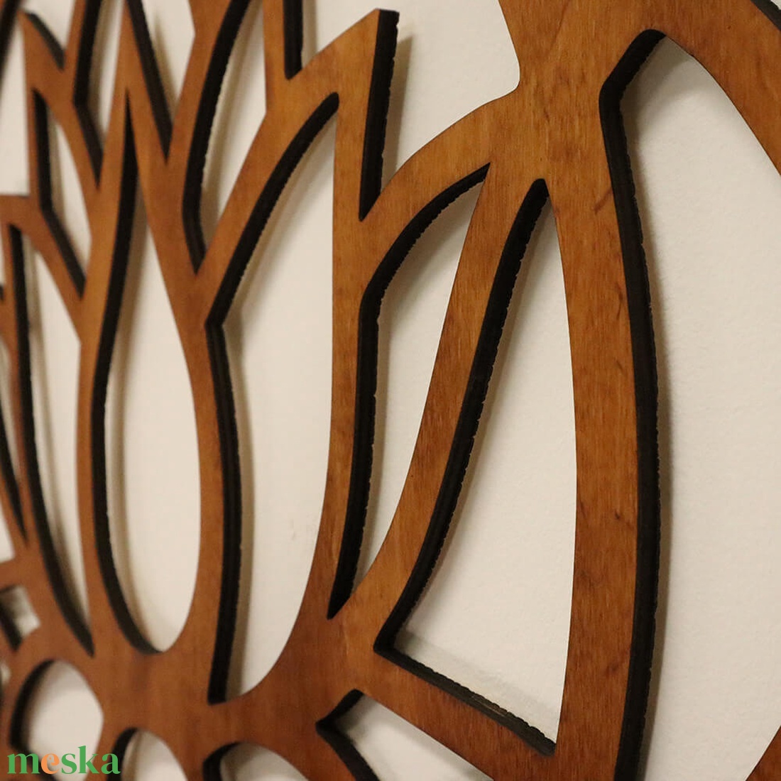 Lótuszvirág falikép lakásdekoráció - otthon & életmód - dekoráció - spiritualitás - mandala - Meska.hu