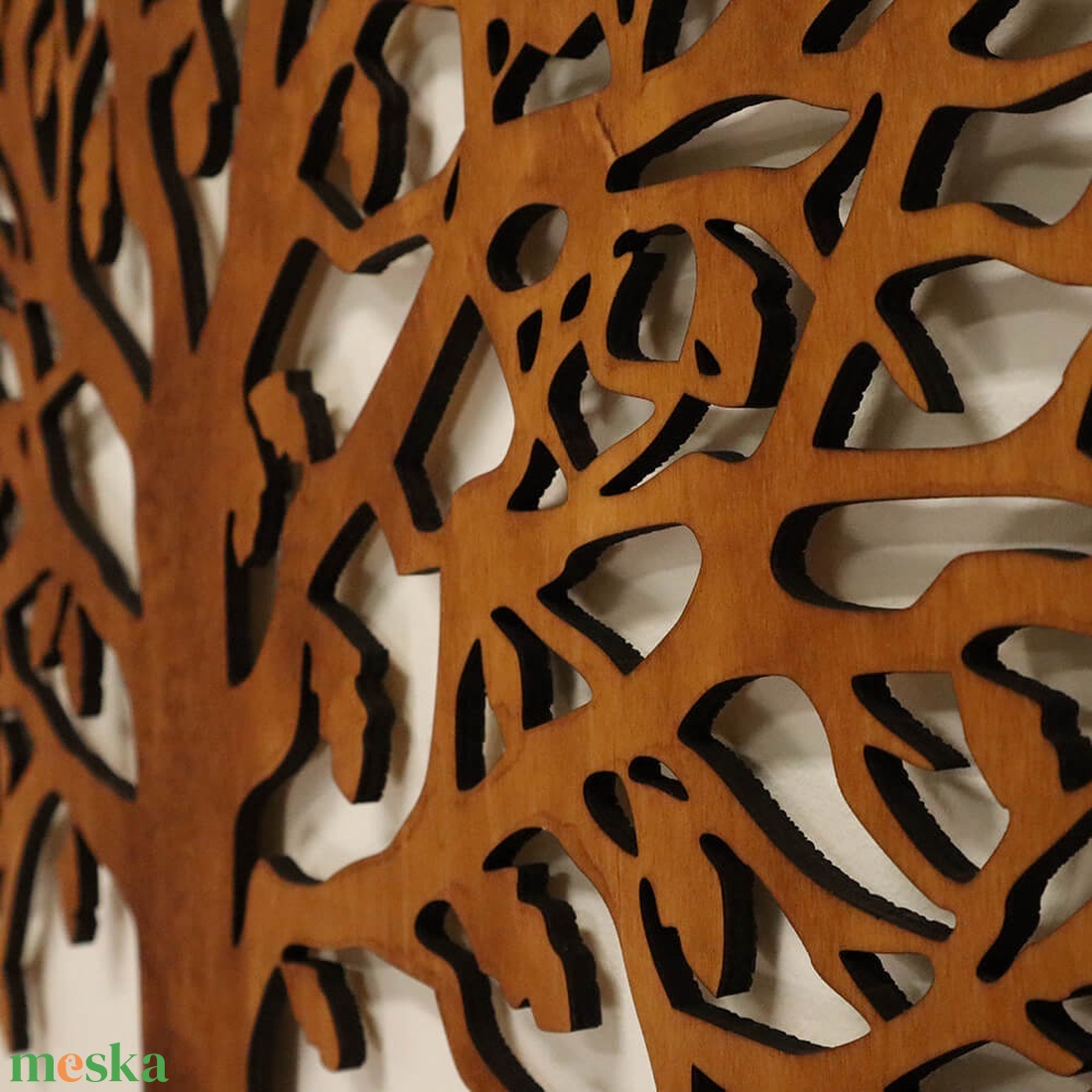 Életfa falikép - Széles gyökerű - otthon & életmód - dekoráció - kép & falikép - fából készült kép - Meska.hu