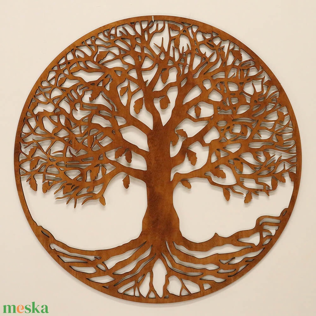 Életfa falikép - Széles gyökerű - otthon & életmód - dekoráció - kép & falikép - fából készült kép - Meska.hu
