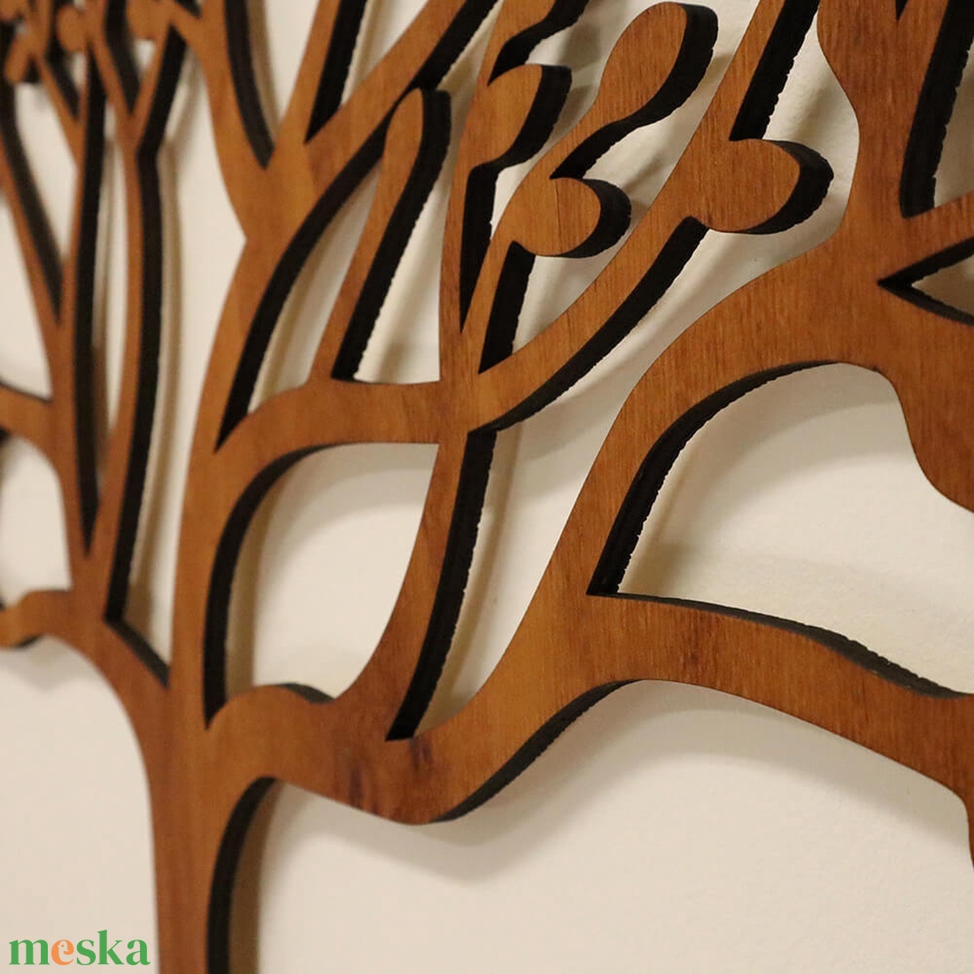 Életfa falikép - Magas gyökerű - otthon & életmód - dekoráció - kép & falikép - fából készült kép - Meska.hu