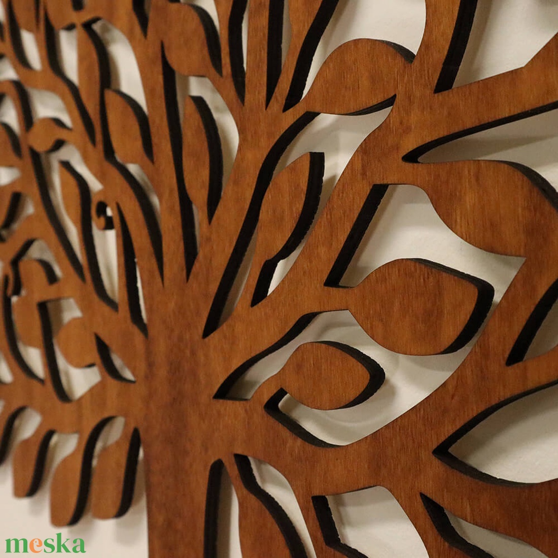 Életfa falikép - Nagy lombkorona - otthon & életmód - dekoráció - kép & falikép - fából készült kép - Meska.hu