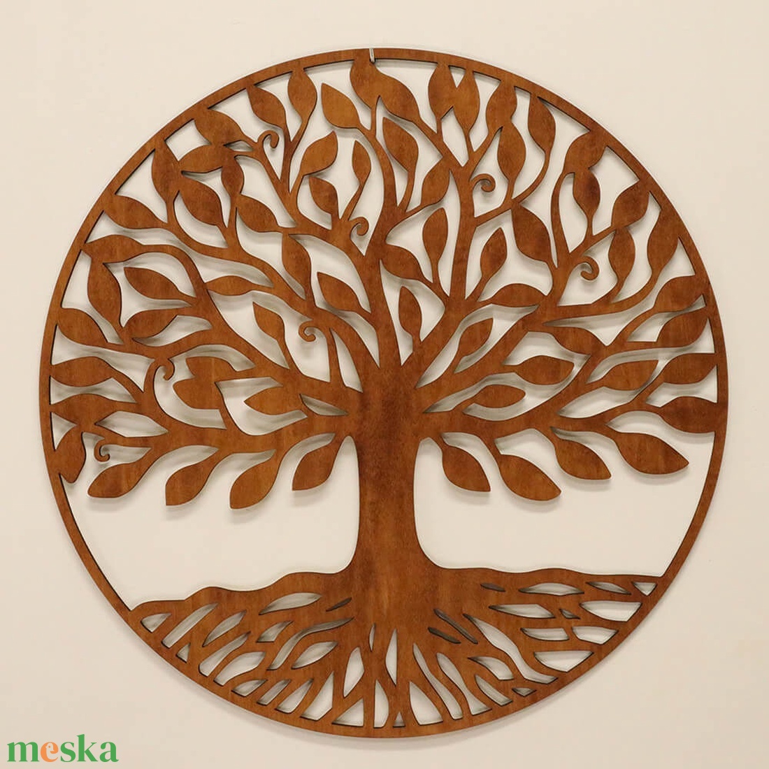 Életfa falikép - Nagy lombkorona - otthon & életmód - dekoráció - kép & falikép - fából készült kép - Meska.hu