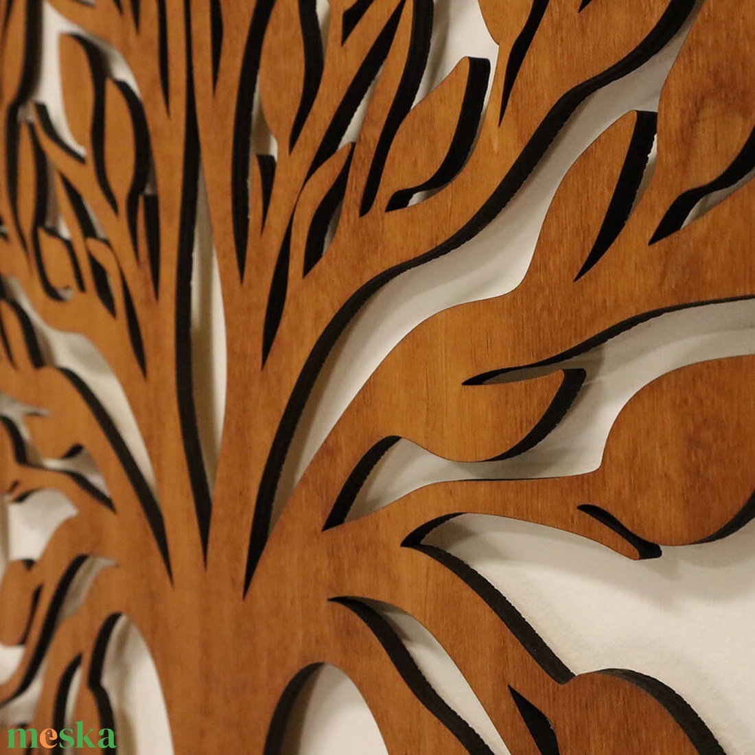 Életfa falikép - Lehajló ágú - otthon & életmód - dekoráció - kép & falikép - fából készült kép - Meska.hu