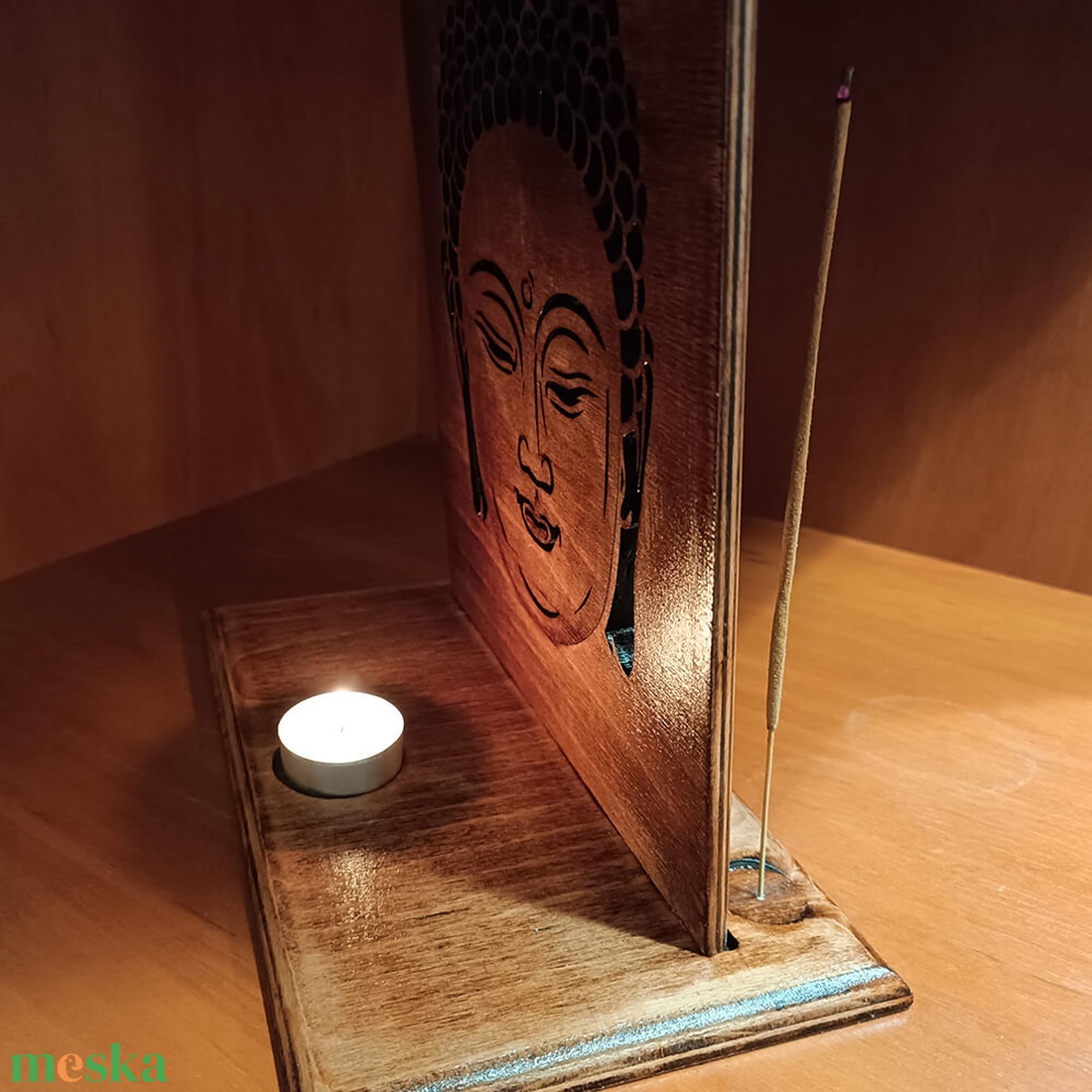 Buddha füstölőtartó - otthon & életmód - dekoráció - spiritualitás - füstölő és füstölőtartó - Meska.hu
