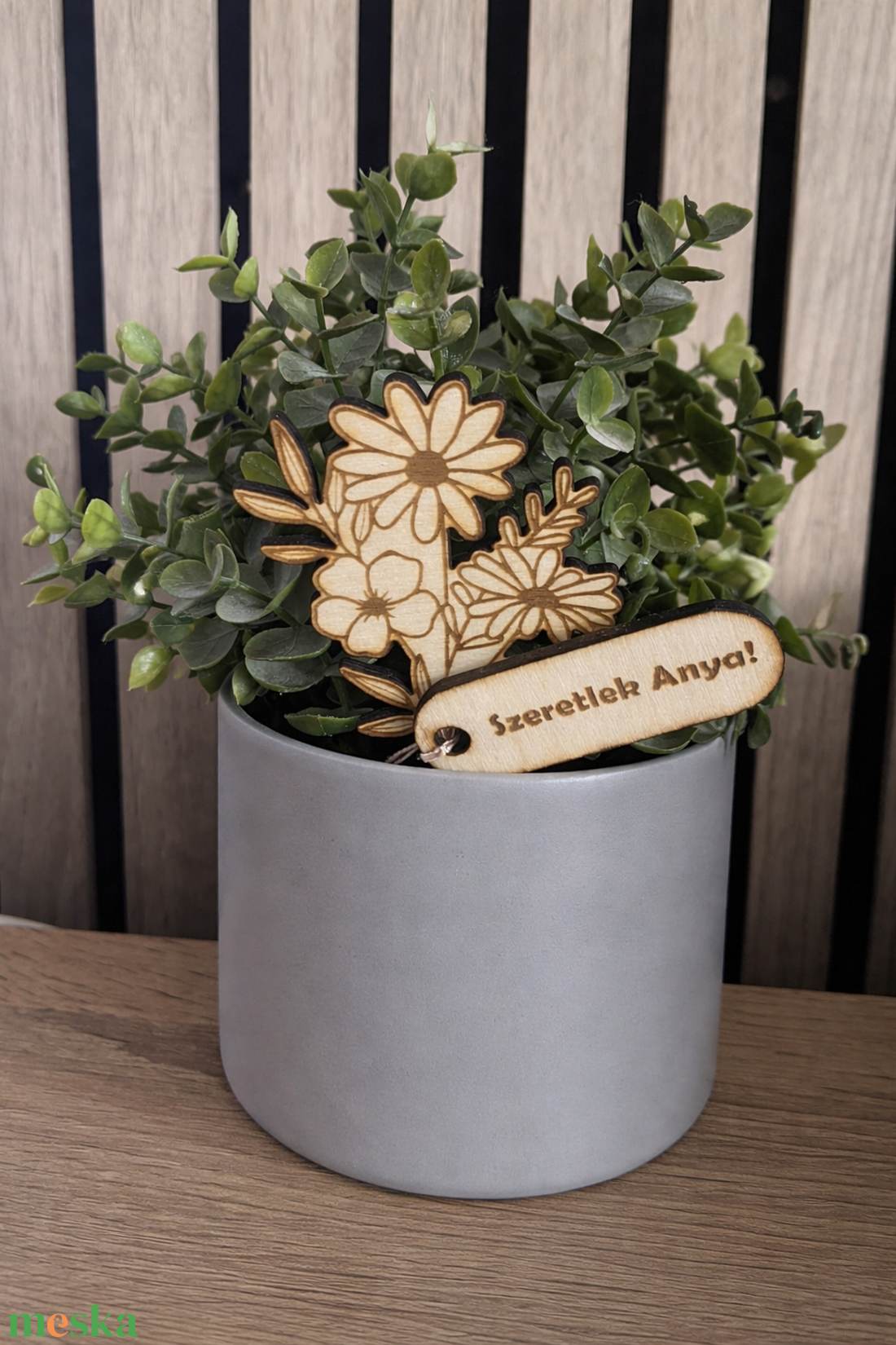 Anyák napi fa virág felirattal - otthon & életmód - papír, írószer - ajándékozás kellékei - ajándékkísérő - Meska.hu