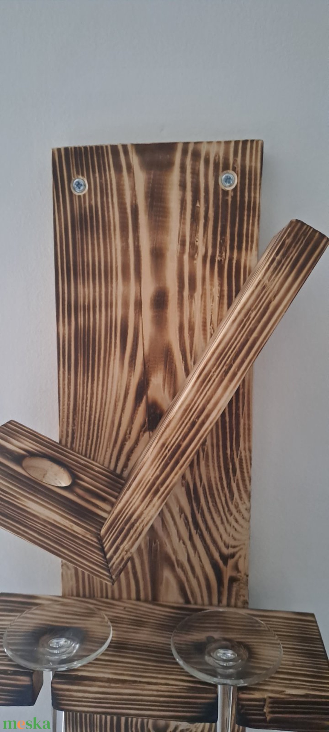 Fali bortartó - otthon & életmód - konyhafelszerelés, tálalás - tálalás - bortartó - Meska.hu