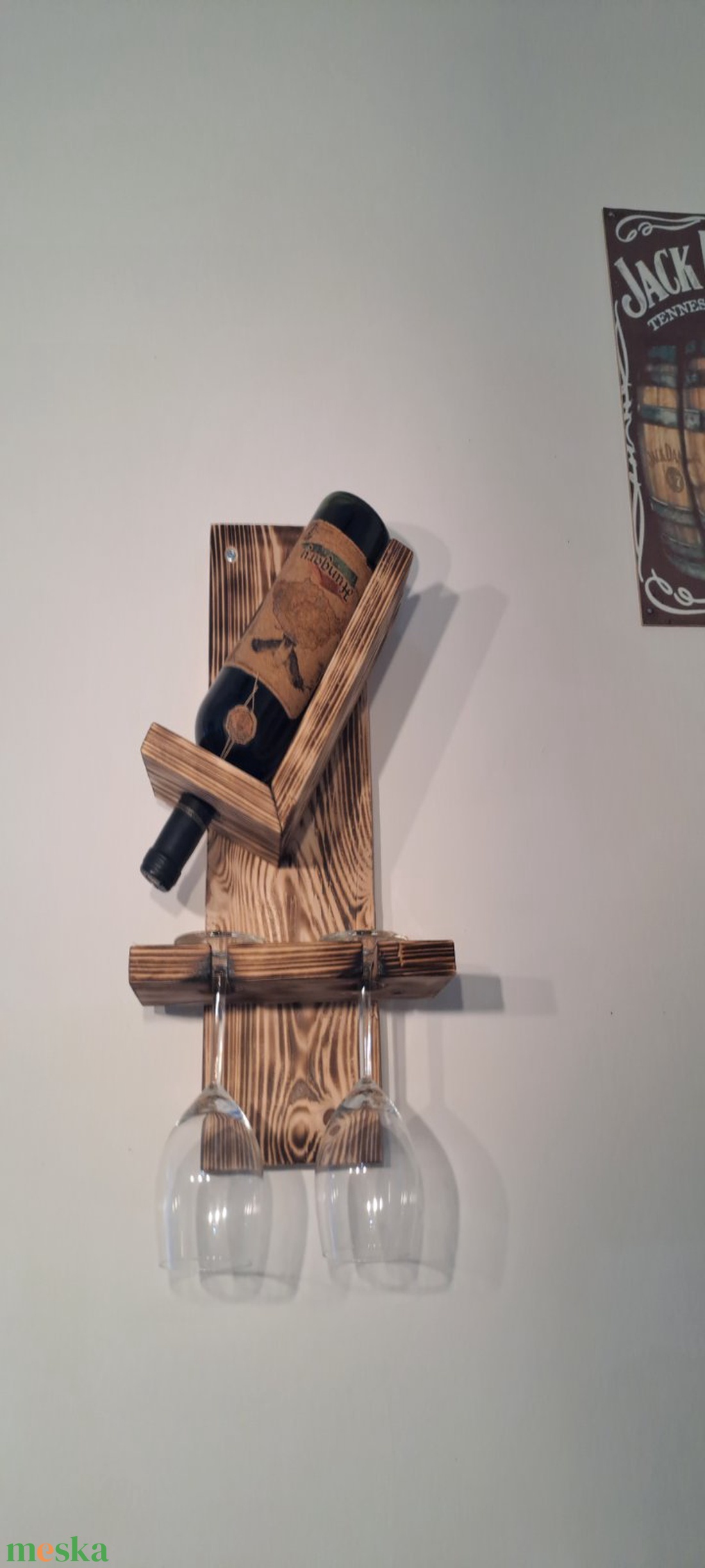 Fali bortartó - otthon & életmód - konyhafelszerelés, tálalás - tálalás - bortartó - Meska.hu