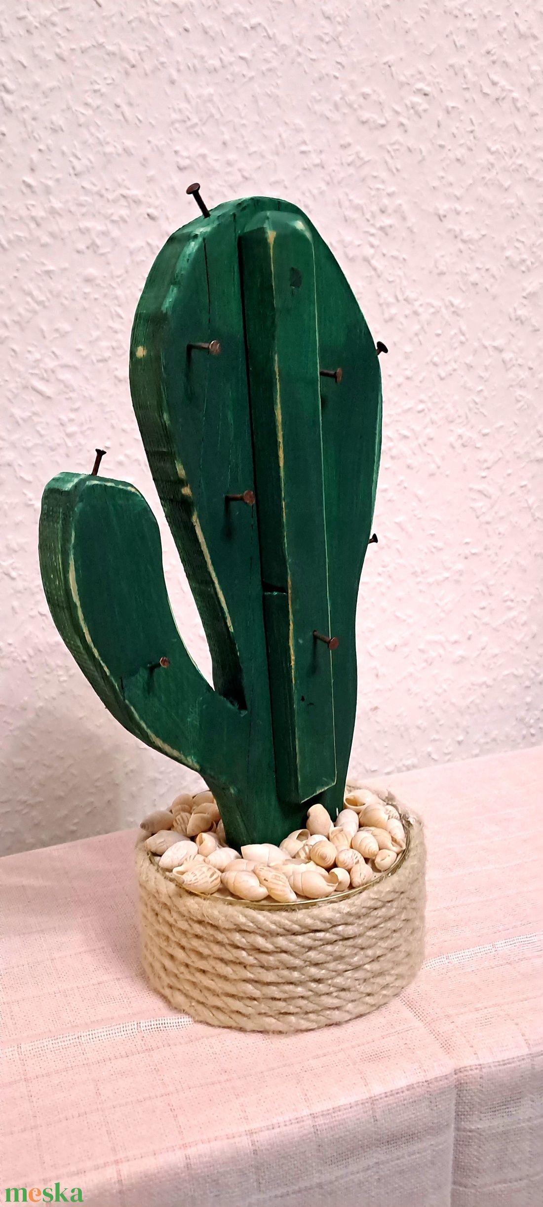 Kaktusz ékszer-kulcstartó - ékszer - ékszertartó - ékszertartó állvány - Meska.hu