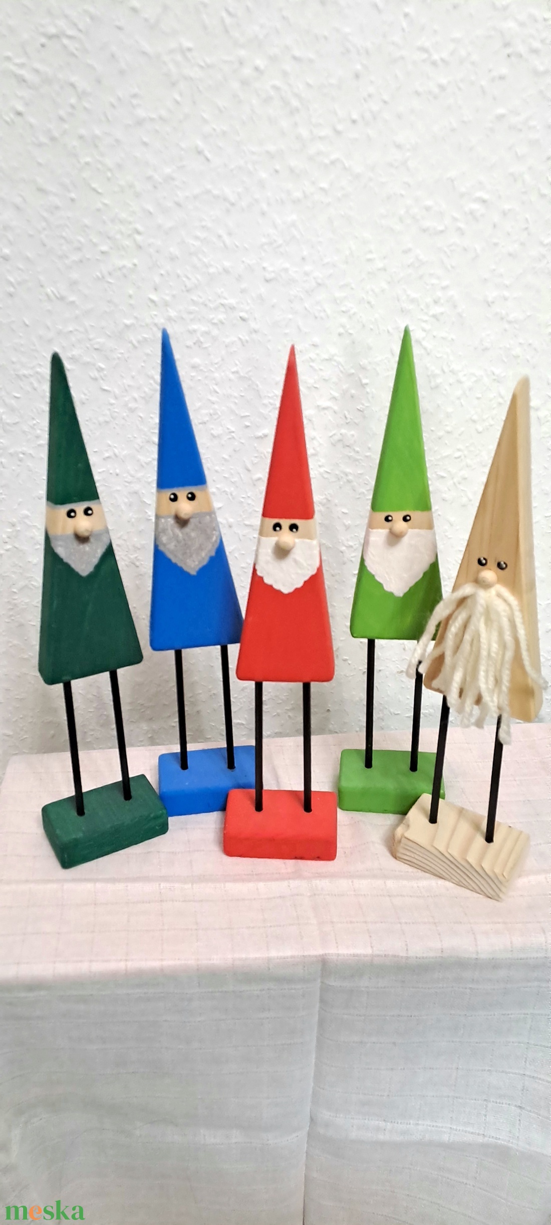 Karácsonyi manó - karácsony - adventi díszek - adventi naptár - Meska.hu