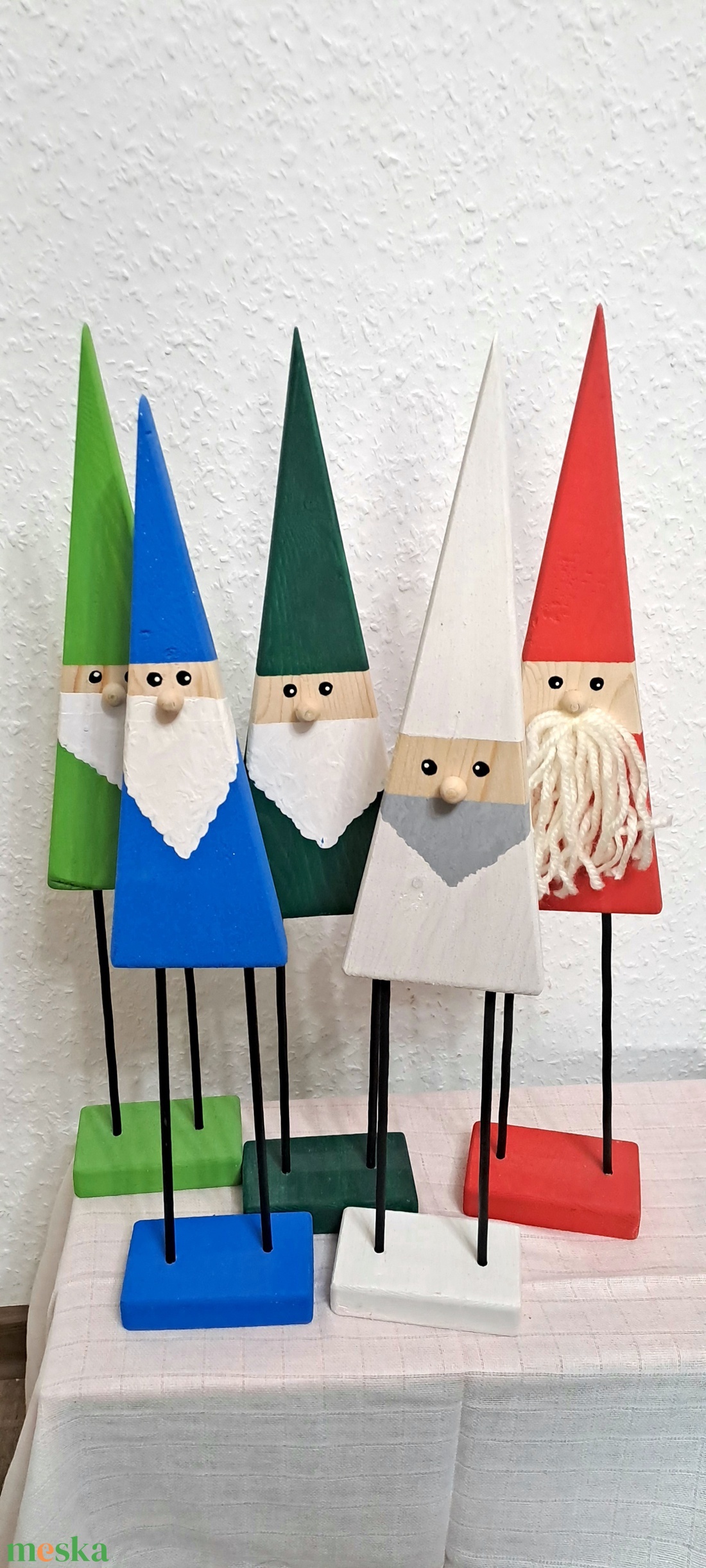 Karácsonyi manó - karácsony - adventi díszek - adventi ablakdekoráció - Meska.hu