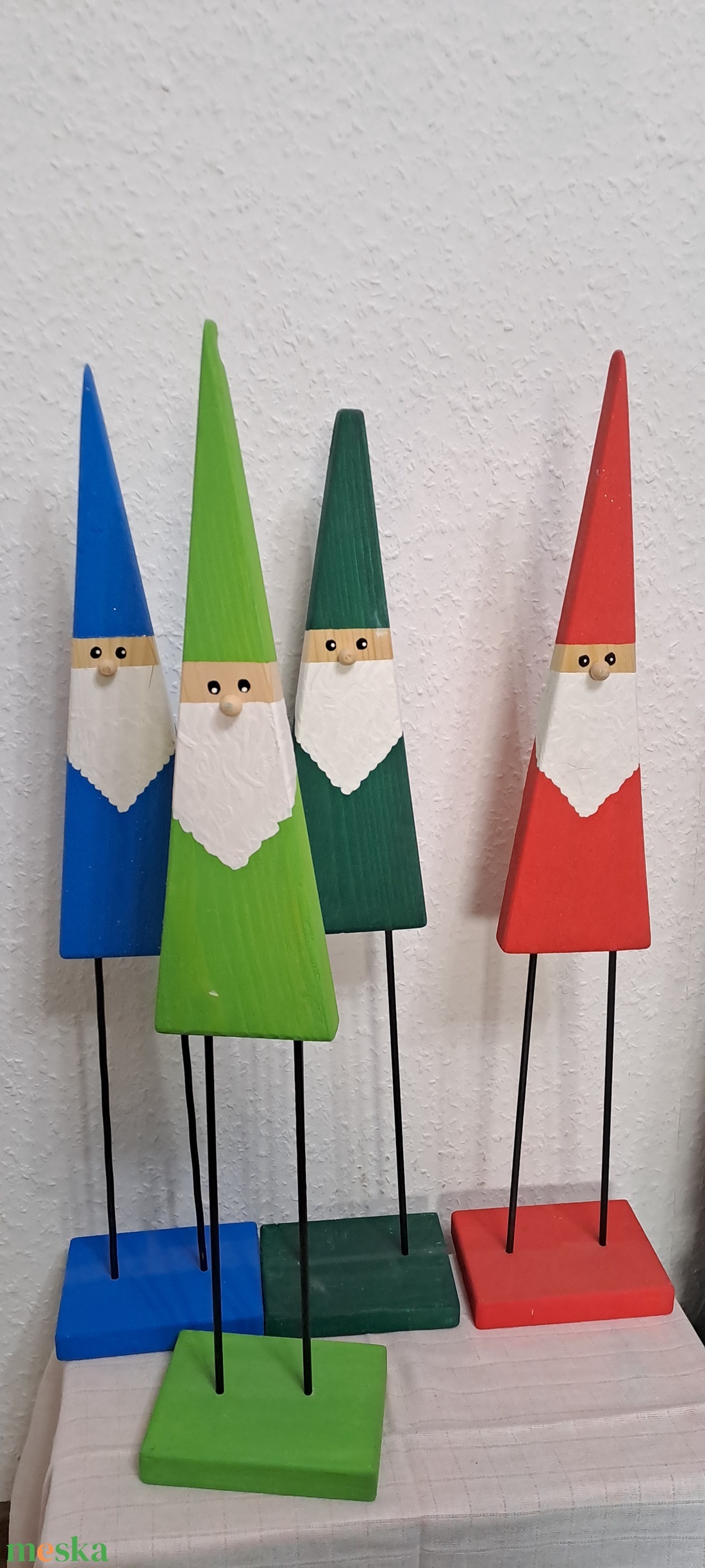 Karácsonyi manó - karácsony - adventi díszek - adventi ablakdekoráció - Meska.hu