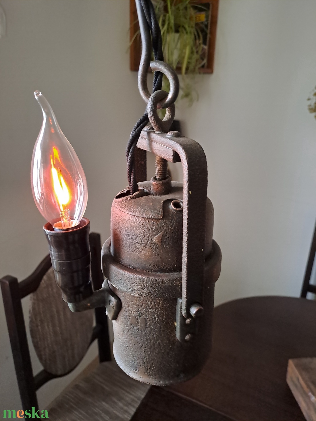 Loft, ipari stílusú lámpa - otthon & életmód - lámpa - asztali lámpa - Meska.hu
