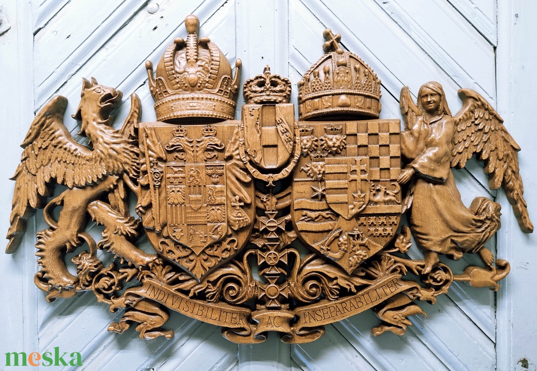 Osztrák-Magyar Monarchia címere - művészet - Meska.hu