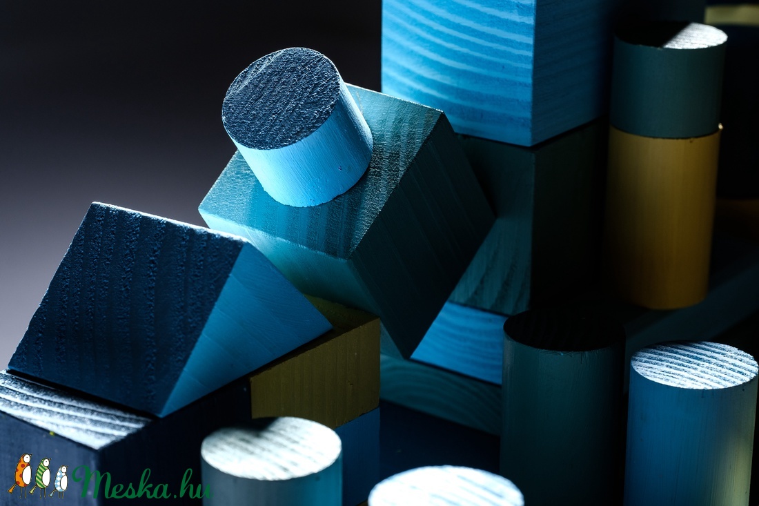 WoodYdreams BE CREATIV! BIG (építőkocka készlet) fiúknak - játék & sport - építőjáték - Meska.hu
