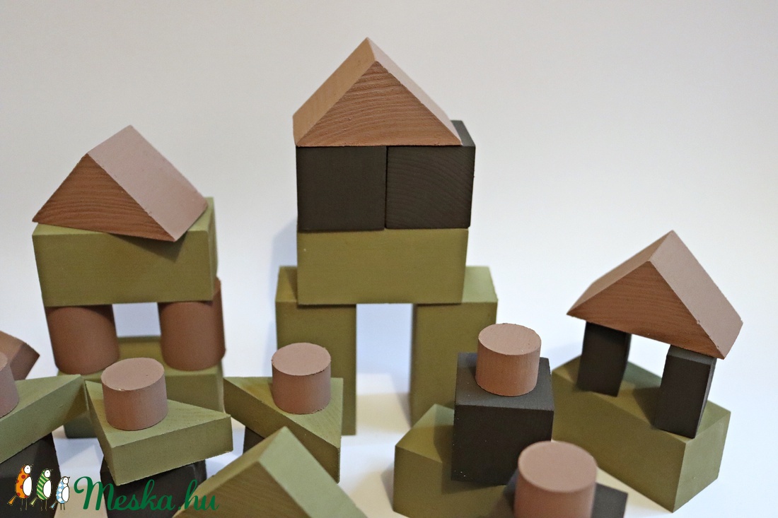WoodYdreams BE CREATIV! SMALL MILITARY (építőkocka készlet) fiúknak - játék & sport - építőjáték - Meska.hu