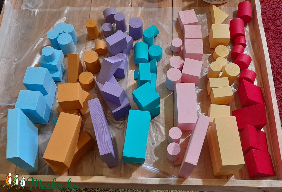 WoodYdreams BE CREATIV! SMALL (építőkocka készlet)  - játék & sport - építőjáték - Meska.hu